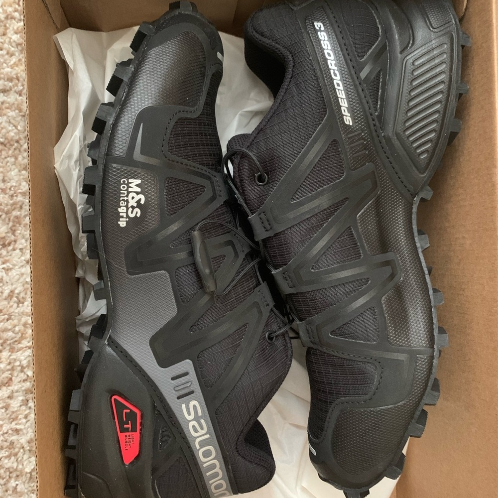 Salomon Speedcross 3 Black Athletic Shoes